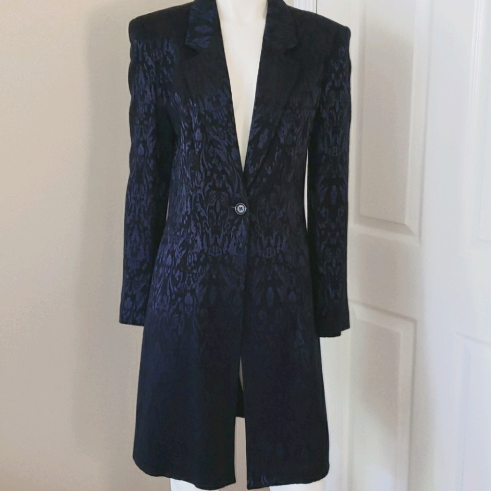 Louben fully lined vintage  blazer dress